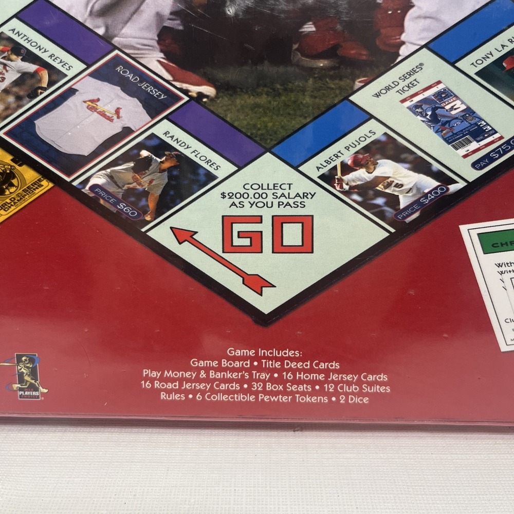 NEW Monopoly St. Louis Cardinals 2006 World Series Champion Collectors Edition - Picture 8 of 9